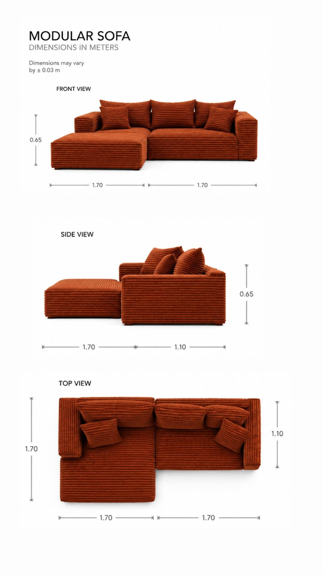 IBIZA couch in a box