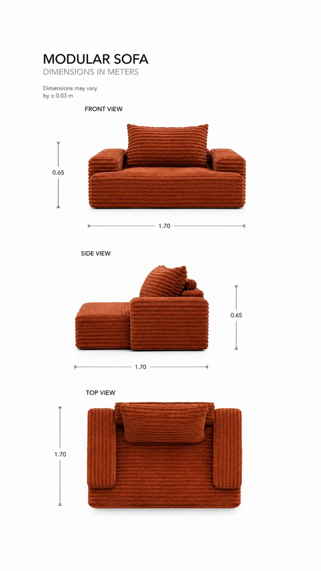 LONDON couch in a box